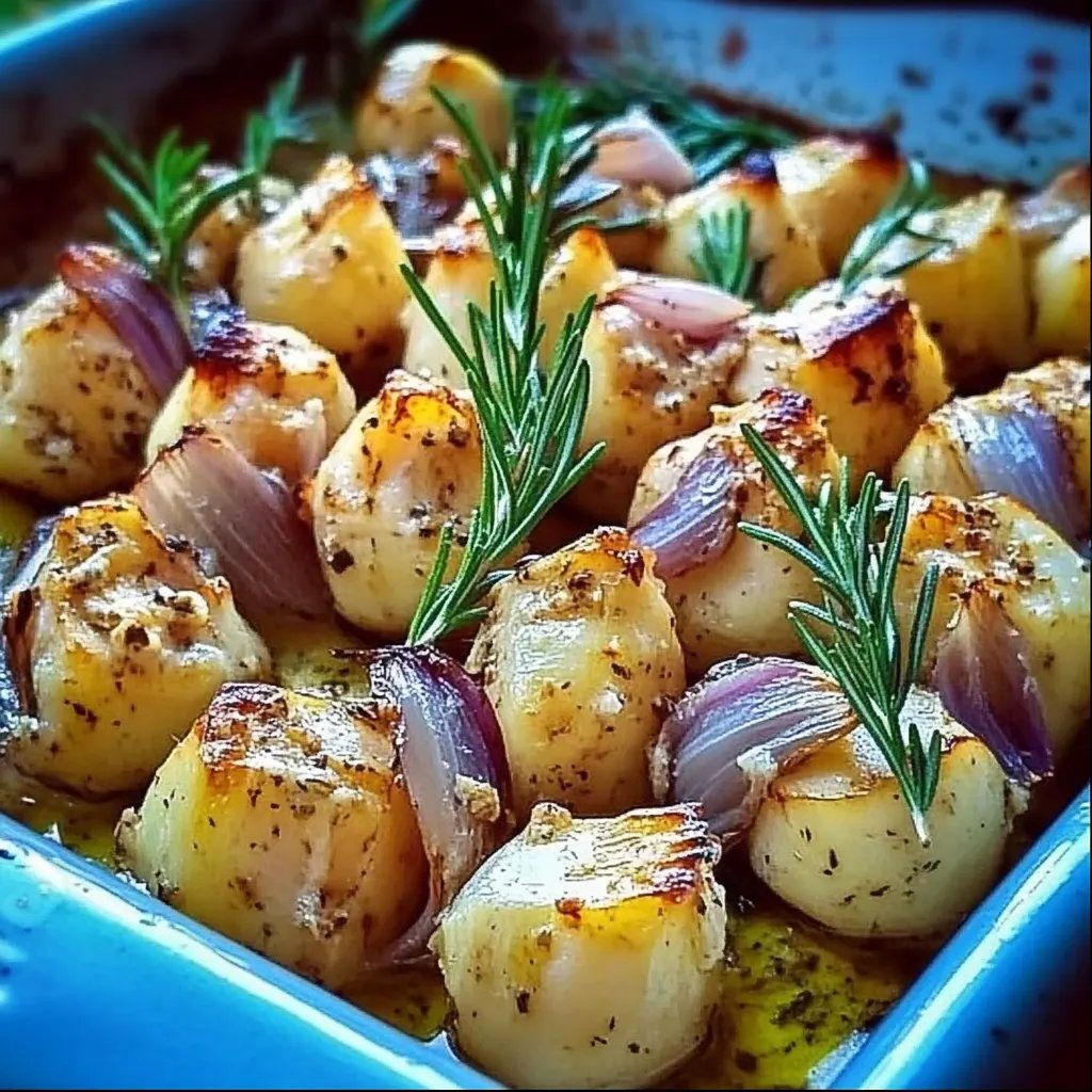 Hähnchen-Rosmarinkartoffel-Blech