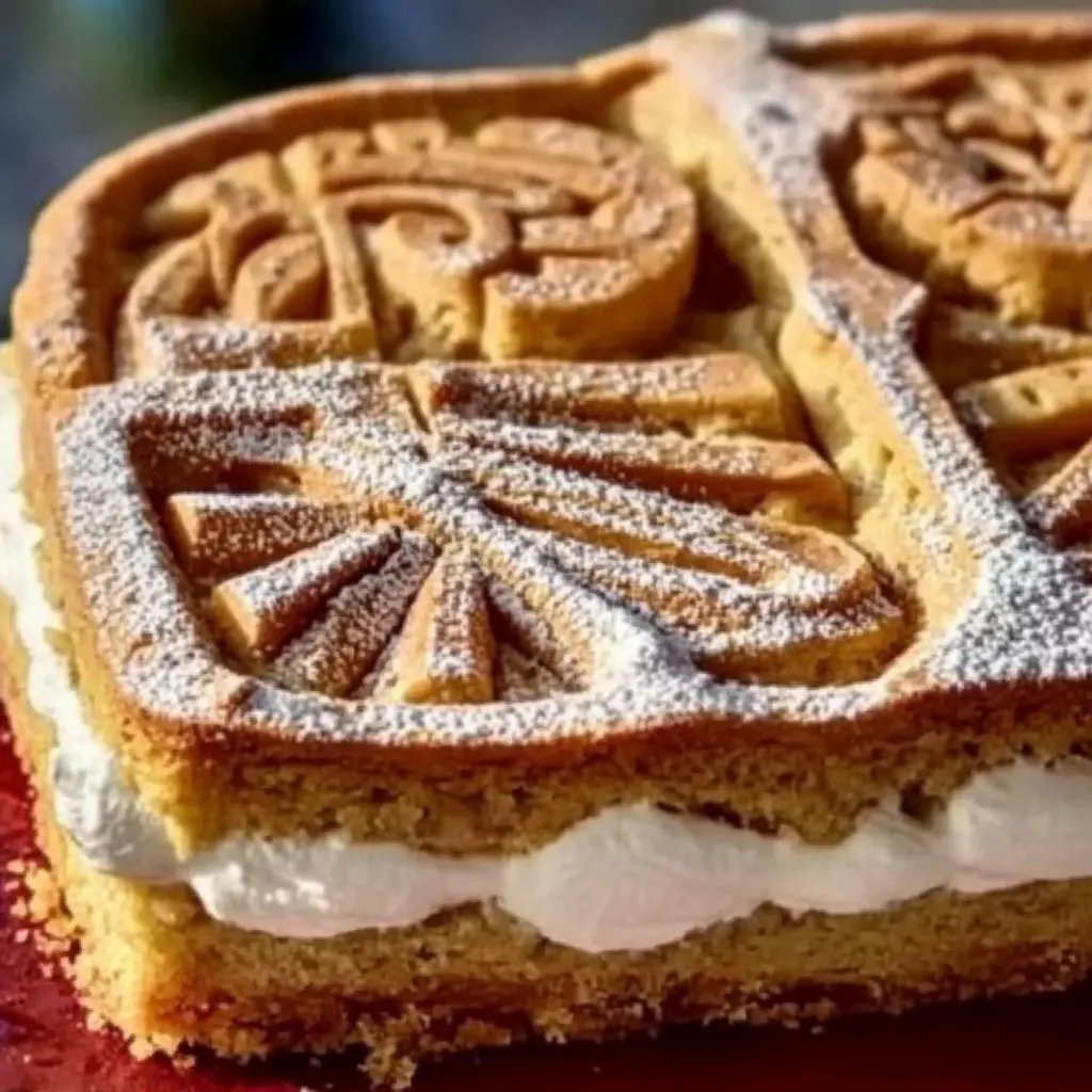 Spekulatius-Apfelkuchen vom Blech