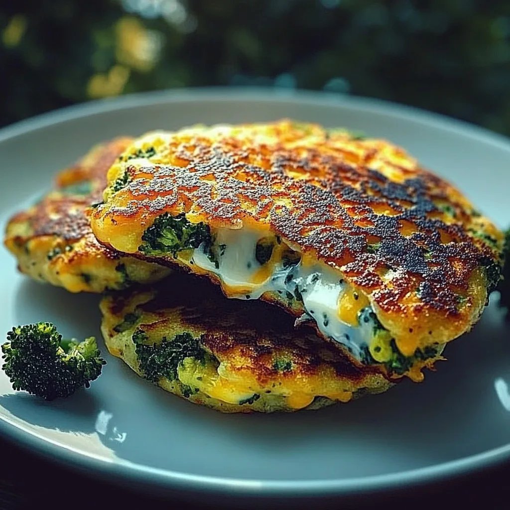 Brokkoli-Käse-Puffer