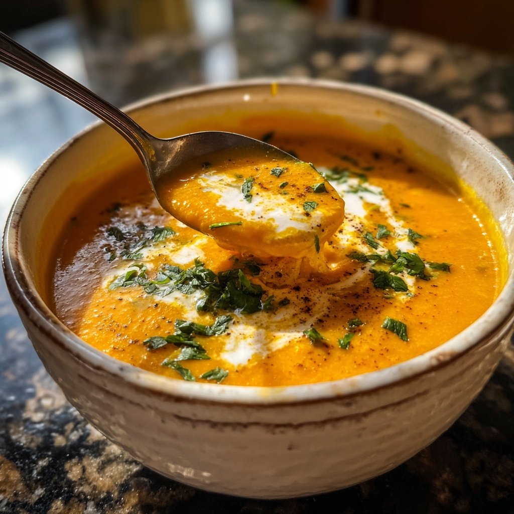 Karotten Suppe Mit Curry