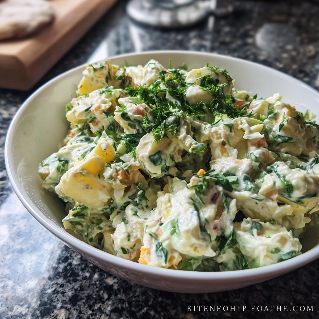 Schnell & Einfach 10-Minuten-Eiersalat mit Joghurt