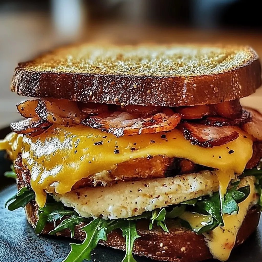 Bauernfrühstücks-Sandwich