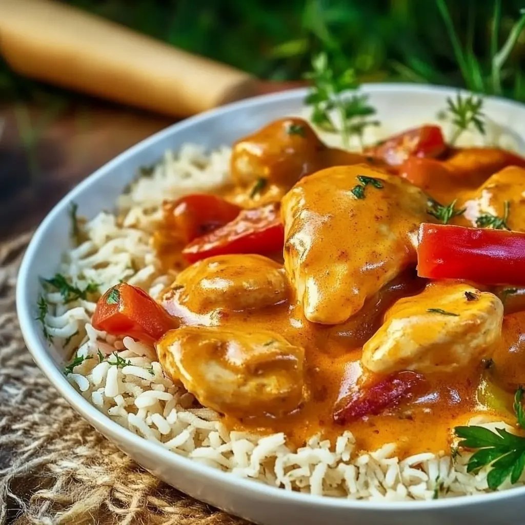 Hühnchen-Paprikasch