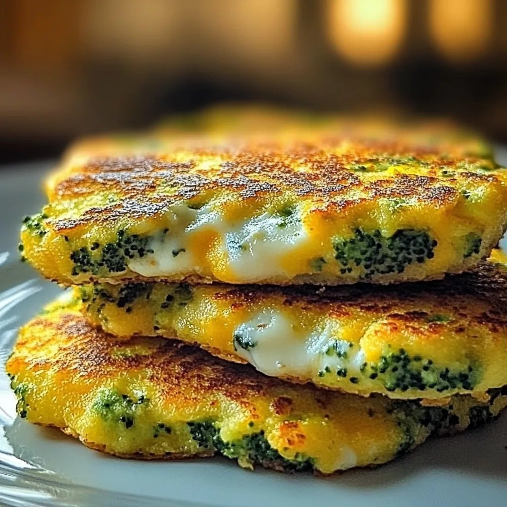 Brokkoli-Käse-Puffer