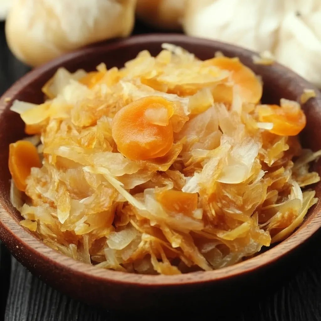 Gesunder Schmorkohl mit Karotten und Zwiebeln