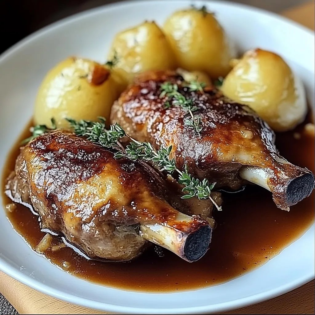 Köstliche Entenkeulen