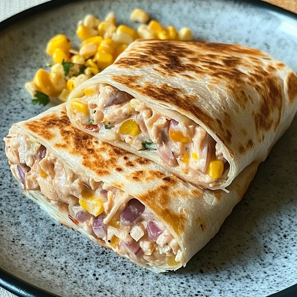 Thunfisch-Schmelzwrap