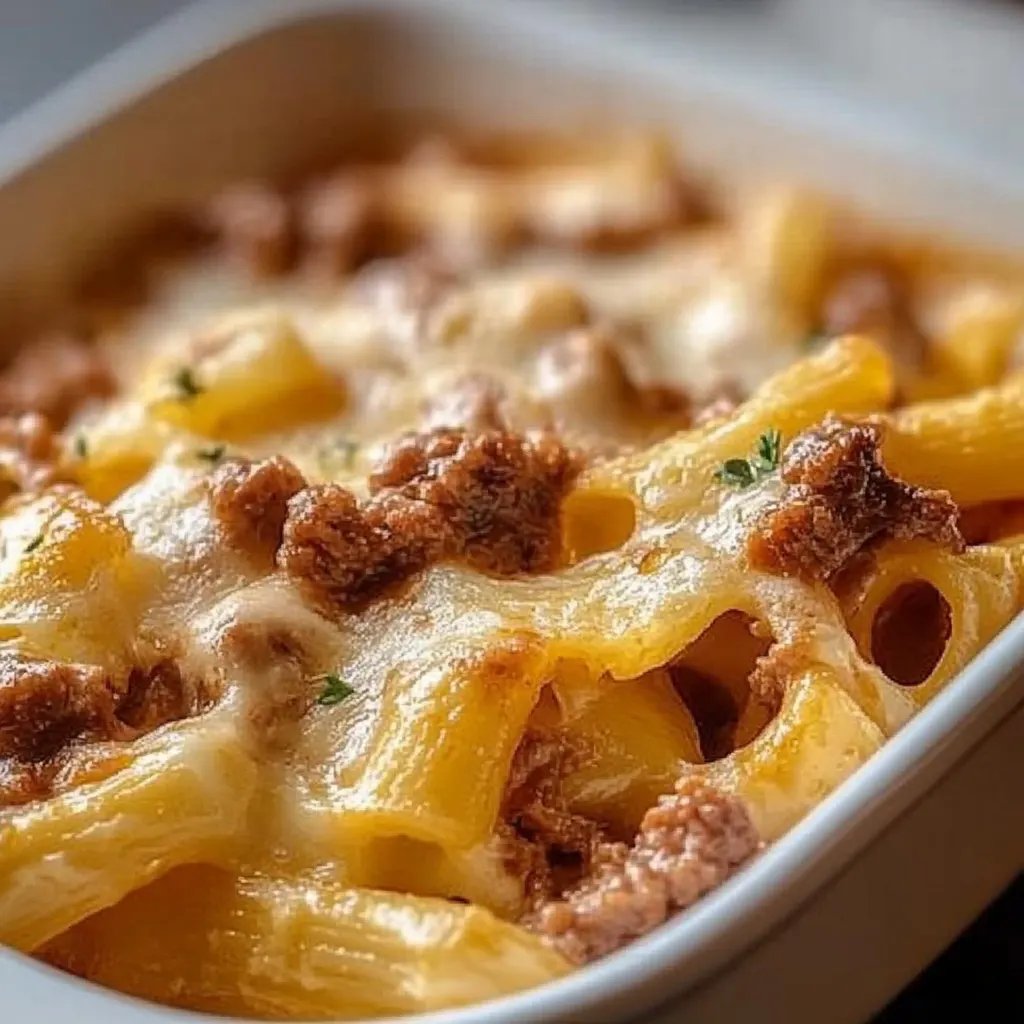 Saftiger Udelauflauf mit Bolognese