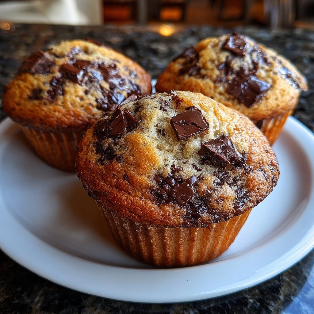Muffins mit Schokostückchen