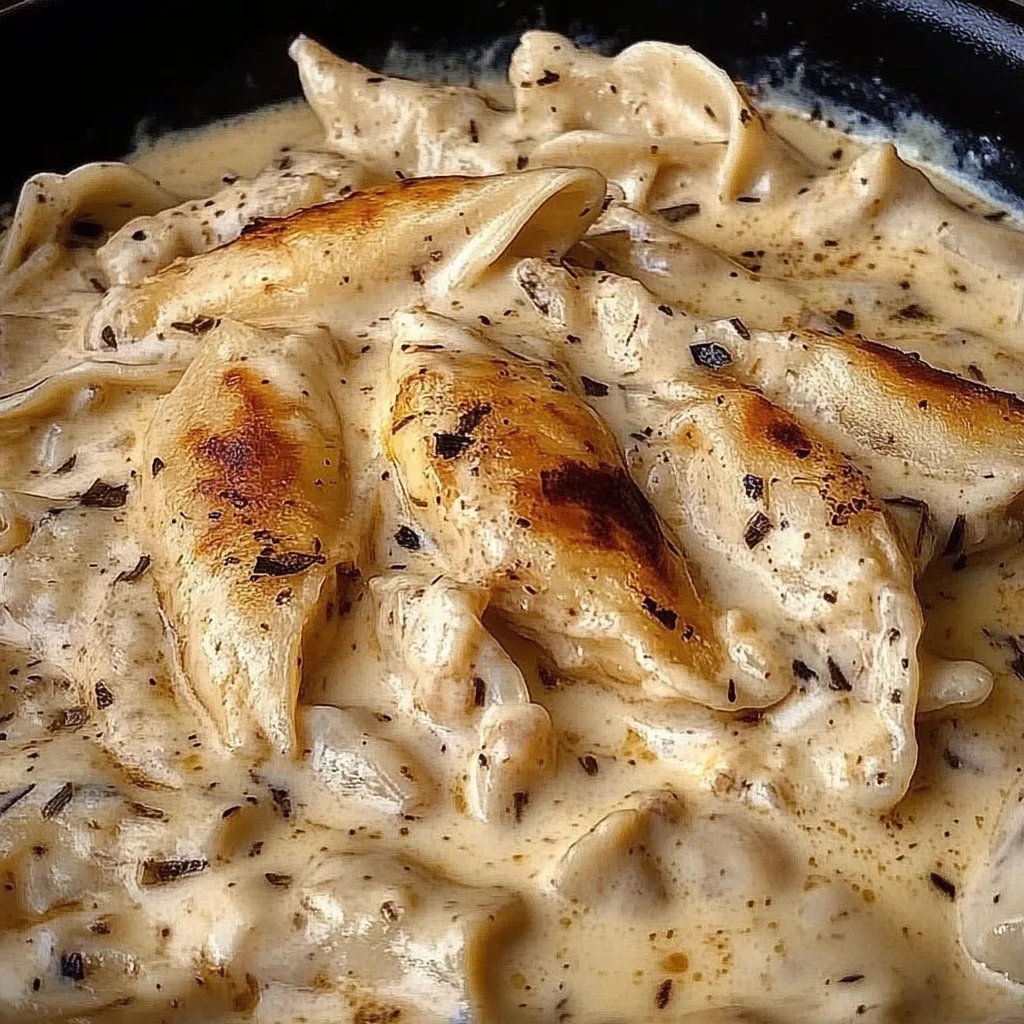 Cremiges Hühnchen Alfredo